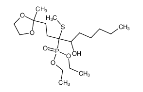 80436-58-4 structure, C18H37O6PS