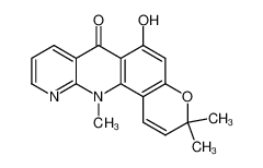 6-hydroxy-3,3,12-trimethylchromeno[5,6-b][1,8]naphthyridin-7-one 85863-94-1