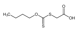 [Butyloxy-thiocarbonylmercapto]-essigsaeure 4092-76-6