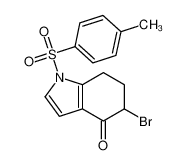 5-bromo-1-(4-methylphenyl)sulfonyl-6,7-dihydro-5H-indol-4-one 76989-06-5