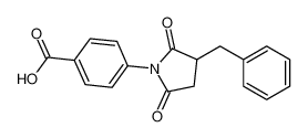 4-(3-benzyl-2,5-dioxopyrrolidin-1-yl)benzoic acid