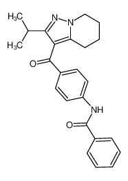95542-69-1 N-[4-(2-Isopropyl-4,5,6,7-tetrahydro-pyrazolo[1,5-a]pyridine-3-carbonyl)-phenyl]-benzamide