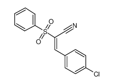 3-(4-氯苯基)-2-(苯磺酰基)丙烯腈图片
