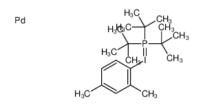 palladium,tritert-butyl-(2,4-dimethylphenyl)iodanuidylphosphanium 668488-21-9