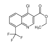 ethyl 4-chloro-8-(trifluoromethyl)quinoline-3-carboxylate 31602-11-6