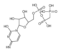 4-氨基-1-[5-O-[羟基[[羟基(磷酰氧基)亚膦酰]氧基]亚膦酰]-beta-D-阿拉伯糖呋喃基]-2(1H)-嘧啶酮