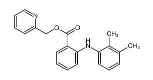 pyridin-2-ylmethyl 2-(2,3-dimethylanilino)benzoate 106724-31-6