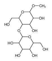 2-[4,5-dihydroxy-2-(hydroxymethyl)-6-methoxyoxan-3-yl]oxy-6-(hydroxymethyl)oxane-3,4,5-triol