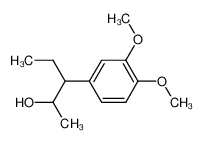 3-(3,4-dimethoxyphenyl)-2-pentanol 102728-10-9
