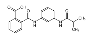 2-{[3-(Isobutyrylamino)anilino]-carbonyl}benzoic acid