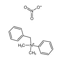 N-benzyl-N,N-dimethylanilinium nitrate 2484-09-5