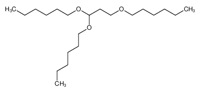 1-(1,3-bis(hexyloxy)propoxy)hexane 109345-85-9