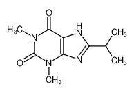 1,3-dimethyl-8-propan-2-yl-7H-purine-2,6-dione 2850-40-0