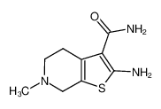 2-氨基-6-甲基-4,5,6,7-四氢噻吩并[2,3-c]吡啶-3-羧酰胺