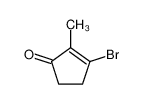 3-bromo-2-methylcyclopent-2-en-1-one 56671-87-5