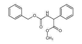 methyl 2-(benzyloxycarbonylamino)-2-phenylacetate 147780-61-8