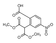 2-(1,3-dimethoxy-1,3-dioxopropan-2-yl)-4-nitrobenzoic acid 186390-71-6