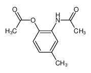 75813-74-0 2-acetamido-4-methylphenyl acetate