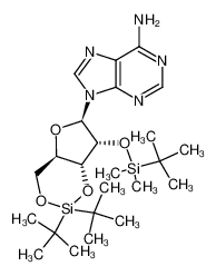 9-((4aR,6R,7R,7aR)-2,2-di-tert-butyl-7-((tert-butyldimethylsilyl)oxy)tetrahydro-4H-furo[3,2-d][1,3,2]dioxasilin-6-yl)-9H-purin-6-amine