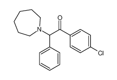 2-(azepan-1-yl)-1-(4-chlorophenyl)-2-phenylethanone 88675-46-1
