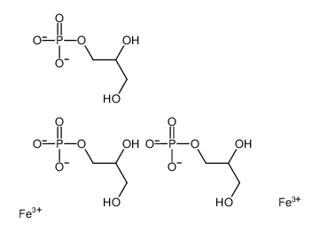 38455-91-3 structure, C9H21Fe2O18P3