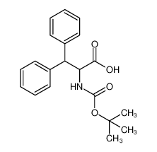 2-[(2-methylpropan-2-yl)oxycarbonylamino]-3,3-diphenylpropanoic acid 119363-63-2