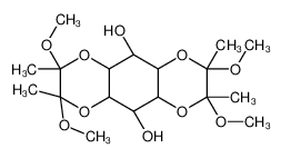 3,4-O-[(1R,2R)-1,2-二甲氧基-1,2-二甲基-1,2-乙二基]-1,6-O-[(1S,2S)-1,2-二甲氧基-1,2-二甲基-1,2-乙二基]-D-myo-肌醇