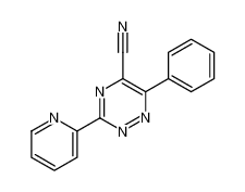 6-phenyl-3-pyridin-2-yl-1,2,4-triazine-5-carbonitrile 453556-96-2