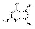 2-amino-7,9-dimethylpurin-9-ium-6-olate 524-35-6