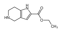 4,5,6,7-四氢-1H-吡咯并[3,2-C]吡啶-甲酸乙酯