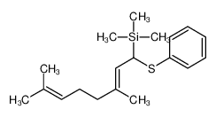 88415-65-0 structure, C19H30SSi