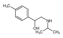 1-(4-methylphenyl)-2-(propan-2-ylamino)ethanol 19659-50-8