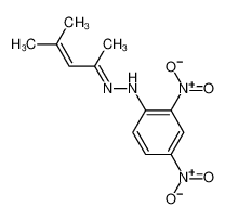 N-[(E)-4-methylpent-3-en-2-ylideneamino]-2,4-dinitroaniline 964-83-0
