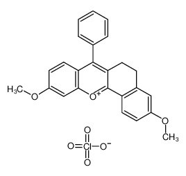 3,10-DIMETHOXY-7-PHENYL-6,12A-DIHYDRO-5H-BENZO[C]XANTHYLIUM PERCHLORATE