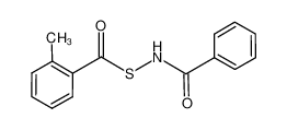 N-((2-methylbenzoyl)thio)benzamide 1259992-57-8