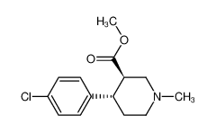 methyl (3R,4S)-4-(4-chlorophenyl)-1-methylpiperidine-3-carboxylate 263769-22-8