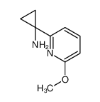 1-(6-methoxypyridin-2-yl)cyclopropan-1-amine 1060806-97-4