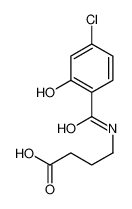 4-[(4-chloro-2-hydroxybenzoyl)amino]butanoic acid 387825-03-8