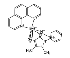 1361526-70-6 structure, C33H28N6O3Zn++++