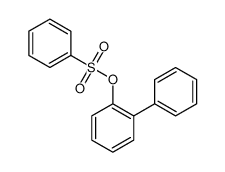 (2-phenylphenyl) benzenesulfonate 21419-72-7
