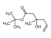 tert-butyl 3-hydroxy-3-methylhex-5-enoate 87137-59-5