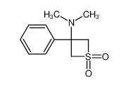 71999-99-0 N,N-dimethyl-1,1-dioxo-3-phenylthietan-3-amine