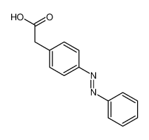 2-(4-phenyldiazenylphenyl)acetic acid 3517-23-5