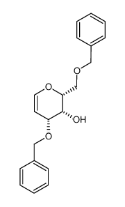 173008-15-6 1,5-anhydro-3,6-di-O-benzyl-2-deoxy-D-lyxo-hex-1-enopyranose