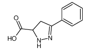3-phenyl-4,5-dihydro-1H-pyrazole-5-carboxylic acid 67718-46-1