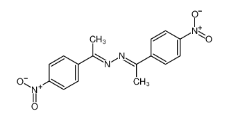(E)-1-(4-nitrophenyl)-N-[(E)-1-(4-nitrophenyl)ethylideneamino]ethanimine 58896-24-5