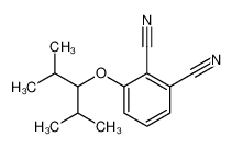 3-(2,4-dimethylpentan-3-yloxy)benzene-1,2-dicarbonitrile 130107-86-7