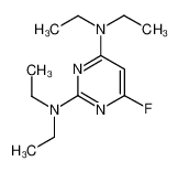 2,4-双(二乙氨基)-6-氟嘧啶