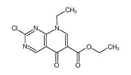 ethyl 2-chloro-5,8-dihydro-8-ethyl-5-oxopyrido[2,3-d]pyrimidine-6-carboxylate 51940-33-1