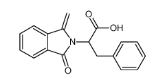 2-(1-methylene-3-oxo-1,3-dihydro-isoindol-2-yl)-3-phenyl-propionic acid 62100-33-8